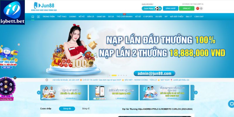 Thế Giới Giải Trí Đẳng Cấp Tại Jun88